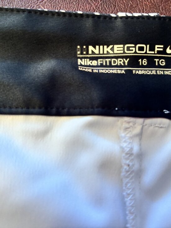 Size 16 black houndstooth NIKE golf skort - Picture 2 of 2